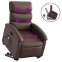 Sillón reclinable de masaje de pie de cuero sintético marrón de , Sillones - Ref: Foro24-3204049, Precio: 266,77 €, Descuento: %