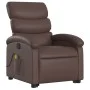Brauner Kunstleder-Fußmassage-Sessel mit Liegefunktion von , Sessel - Ref: Foro24-3204049, Preis: 286,42 €, Rabatt: %