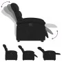 Sillón reclinable elevable cuero artificial negro de , Sillones - Ref: Foro24-3204040, Precio: 277,28 €, Descuento: %
