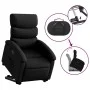 Sillón reclinable y elevable eléctrico cuero sintético negro de , Sillones - Ref: Foro24-3204054, Precio: 328,27 €, Descuento: %