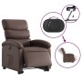 Sillón reclinable elevable eléctrico de cuero sintético marrón de , Sillones - Ref: Foro24-3204056, Precio: 334,70 €, Descuen...