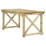 Mesa de jardín de madera 160x79x75 cm de vidaXL, Mesas de jardín - Ref: Foro24-44898, Precio: 191,94 €, Descuento: %