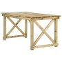 Mesa de jardín de madera 160x79x75 cm de vidaXL, Mesas de jardín - Ref: Foro24-44898, Precio: 200,29 €, Descuento: %