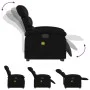 Sillón de masaje elevable eléctrico cuero sintético negro de , Sillones - Ref: Foro24-3204061, Precio: 336,50 €, Descuento: %