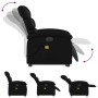 Sillón de masaje elevable eléctrico cuero sintético negro de , Sillones - Ref: Foro24-3204061, Precio: 317,44 €, Descuento: %