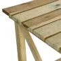 Mesa de jardín de madera 160x79x75 cm de vidaXL, Mesas de jardín - Ref: Foro24-44898, Precio: 191,94 €, Descuento: %