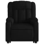Sillón eléctrico reclinable elevable de tela negro de , Sillones - Ref: Foro24-3205342, Precio: 336,97 €, Descuento: %