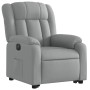 Sillón eléctrico reclinable elevable de tela gris claro de , Sillones - Ref: Foro24-3205340, Precio: 337,07 €, Descuento: %