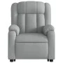Sillón eléctrico reclinable elevable de tela gris claro de , Sillones - Ref: Foro24-3205340, Precio: 362,30 €, Descuento: %