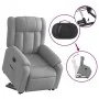Sillón eléctrico reclinable elevable de tela gris claro de , Sillones - Ref: Foro24-3205340, Precio: 362,30 €, Descuento: %