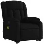 Sillón de masaje eléctrico reclinable elevable tela negro de , Sillones - Ref: Foro24-3205354, Precio: 354,32 €, Descuento: %
