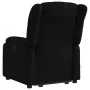 Sillón de masaje eléctrico reclinable elevable tela negro de , Sillones - Ref: Foro24-3205354, Precio: 354,32 €, Descuento: %
