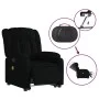 Sillón de masaje eléctrico reclinable elevable tela negro de , Sillones - Ref: Foro24-3205354, Precio: 354,32 €, Descuento: %