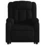 Sillón de masaje eléctrico reclinable elevable tela negro de , Sillones - Ref: Foro24-3205354, Precio: 354,32 €, Descuento: %