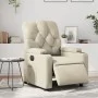 Elektrischer Relaxsessel aus cremefarbenem Kunstleder. von , Sessel - Ref: Foro24-3204759, Preis: 251,01 €, Rabatt: %