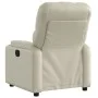 Elektrischer Relaxsessel aus cremefarbenem Kunstleder. von , Sessel - Ref: Foro24-3204759, Preis: 251,01 €, Rabatt: %