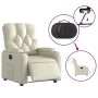 Elektrischer Relaxsessel aus cremefarbenem Kunstleder. von , Sessel - Ref: Foro24-3204759, Preis: 251,01 €, Rabatt: %