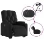 Sillón reclinable y elevable eléctrico cuero sintético negro de , Sillones - Ref: Foro24-3204786, Precio: 337,74 €, Descuento: %