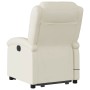 Sillón reclinable de masaje de pie cuero artificial color crema de , Sillones - Ref: Foro24-3204234, Precio: 284,25 €, Descue...