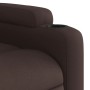 Sillón reclinable de masaje eléctrico tela marrón oscuro de , Sillones - Ref: Foro24-3204475, Precio: 300,90 €, Descuento: %