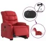 Sillón de majaje elevable eléctrico cuero artificial rojo de , Sillones - Ref: Foro24-3206625, Precio: 405,79 €, Descuento: %