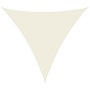 Toldo de vela triangular tela Oxford color crema 4x4x4 m en Sombrillas | Comprar online en Foru.es