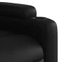 Sillón reclinable y elevable eléctrico cuero sintético negro de , Sillones - Ref: Foro24-3204558, Precio: 350,16 €, Descuento: %