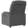 Sillón reclinable de masaje eléctrico tela gris oscuro by , Armchairs - Ref: Foro24-3204585, Price: 303,15 €, Discount: %