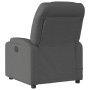 Sillón reclinable de masaje eléctrico tela gris oscuro de , Sillones - Ref: Foro24-3204585, Precio: 295,91 €, Descuento: %