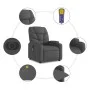 Sillón reclinable de masaje eléctrico tela gris oscuro by , Armchairs - Ref: Foro24-3204585, Price: 303,15 €, Discount: %