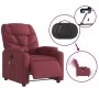 Elektrischer verstellbarer Massagestuhl aus rotem Stoff von , Sessel - Ref: Foro24-3204587, Preis: 283,81 €, Rabatt: %