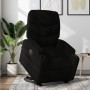 Sillón reclinable elevable tela negro de , Sillones - Ref: Foro24-3204598, Precio: 262,55 €, Descuento: %
