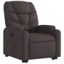 Sillón reclinable elevable tela marrón oscuro de , Sillones - Ref: Foro24-3204601, Precio: 281,95 €, Descuento: %