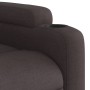 Sillón reclinable elevable tela marrón oscuro de , Sillones - Ref: Foro24-3204601, Precio: 264,29 €, Descuento: %