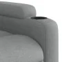 Sillón de masaje reclinable de pie de tela gris claro de , Sillones - Ref: Foro24-3204608, Precio: 298,42 €, Descuento: %