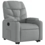 Sillón eléctrico reclinable elevable de tela gris claro de , Sillones - Ref: Foro24-3204620, Precio: 332,12 €, Descuento: %