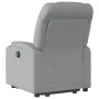 Sillón eléctrico reclinable elevable de tela gris claro de , Sillones - Ref: Foro24-3204620, Precio: 332,12 €, Descuento: %