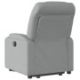 Sillón eléctrico reclinable elevable de tela gris claro de , Sillones - Ref: Foro24-3204620, Precio: 320,90 €, Descuento: %