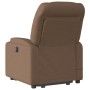 Sillón de masaje eléctrico reclinable elevable tela marrón de , Sillones - Ref: Foro24-3204636, Precio: 327,29 €, Descuento: %