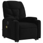 Sillón de masaje eléctrico reclinable elevable tela negro de , Sillones - Ref: Foro24-3204634, Precio: 317,76 €, Descuento: %