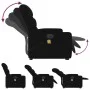 Sillón de masaje eléctrico reclinable elevable tela negro de , Sillones - Ref: Foro24-3204634, Precio: 338,63 €, Descuento: %