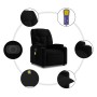 Sillón de masaje eléctrico reclinable elevable tela negro de , Sillones - Ref: Foro24-3204634, Precio: 317,76 €, Descuento: %