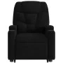 Sillón de masaje eléctrico reclinable elevable tela negro de , Sillones - Ref: Foro24-3204634, Precio: 338,63 €, Descuento: %