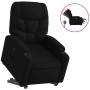 Sillón eléctrico reclinable elevable de tela negro de , Sillones - Ref: Foro24-3204622, Precio: 310,52 €, Descuento: %