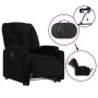 Sillón eléctrico reclinable elevable de tela negro de , Sillones - Ref: Foro24-3204622, Precio: 332,42 €, Descuento: %
