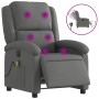 Sillón reclinable de masaje eléctrico tela gris oscuro de , Sillones - Ref: Foro24-3204153, Precio: 252,49 €, Descuento: %