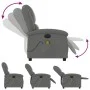 Sillón reclinable de masaje eléctrico tela gris oscuro de , Sillones - Ref: Foro24-3204153, Precio: 257,88 €, Descuento: %