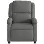 Sillón reclinable de masaje eléctrico tela gris oscuro de , Sillones - Ref: Foro24-3204153, Precio: 257,88 €, Descuento: %