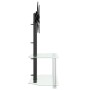 Mueble TV esquina 2 niveles para 32-70 pulgadas negro plateado de , Muebles TV - Ref: Foro24-358168, Precio: 108,57 €, Descue...
