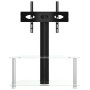 Mueble TV esquina 2 niveles para 32-70 pulgadas negro plateado de , Muebles TV - Ref: Foro24-358168, Precio: 108,57 €, Descue...